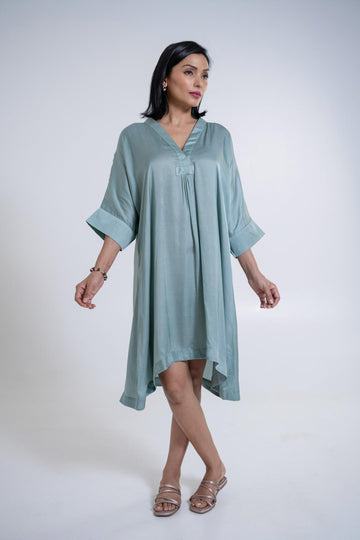 Ella Dress - Teal Blue
