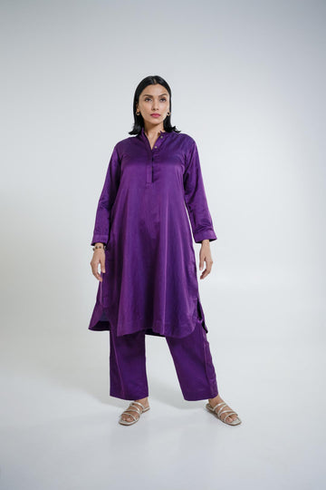 Raag co-ord set - Purple