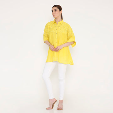 Samdipth Patchwork shirt