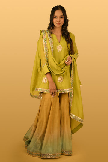 Kanak Sharara Set