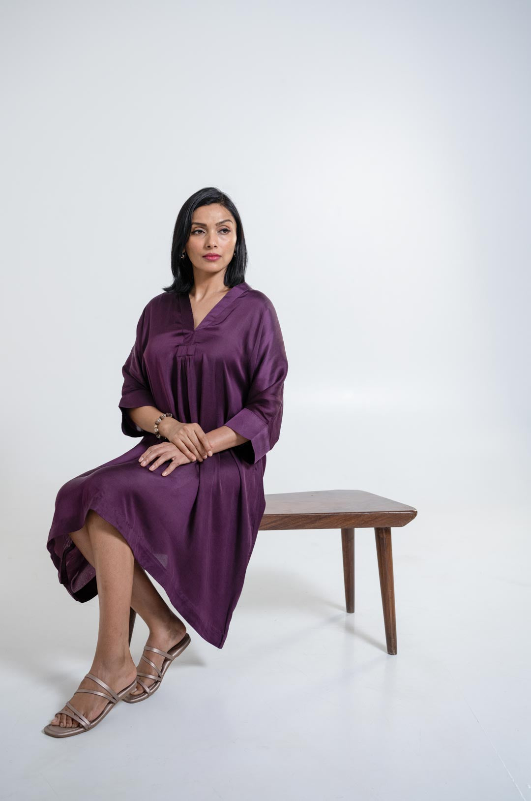 Ella Dress - Purple