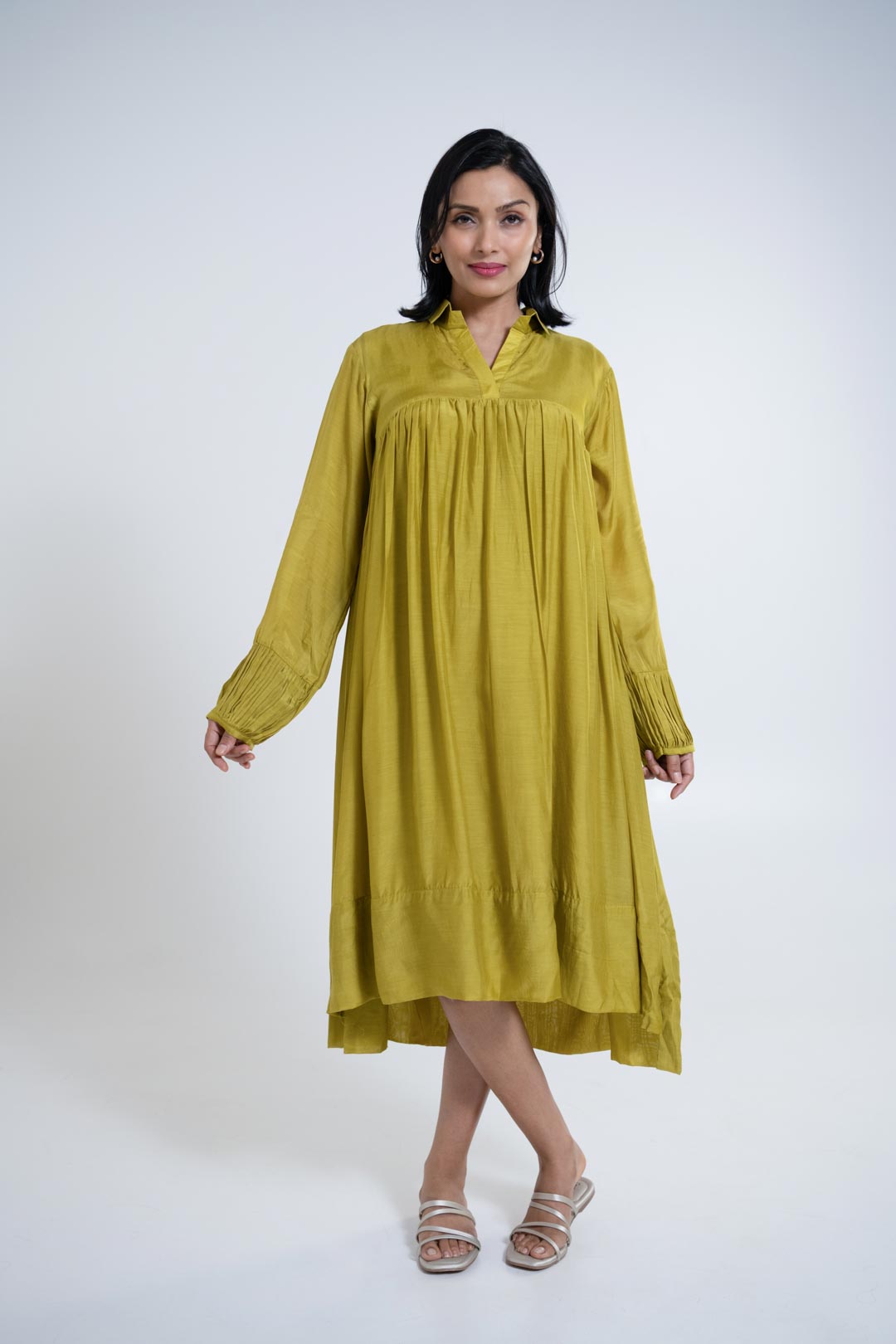 Aryan Dress - Yellow