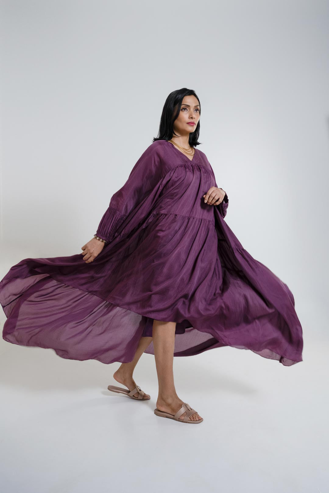 Neer Dress-Purple