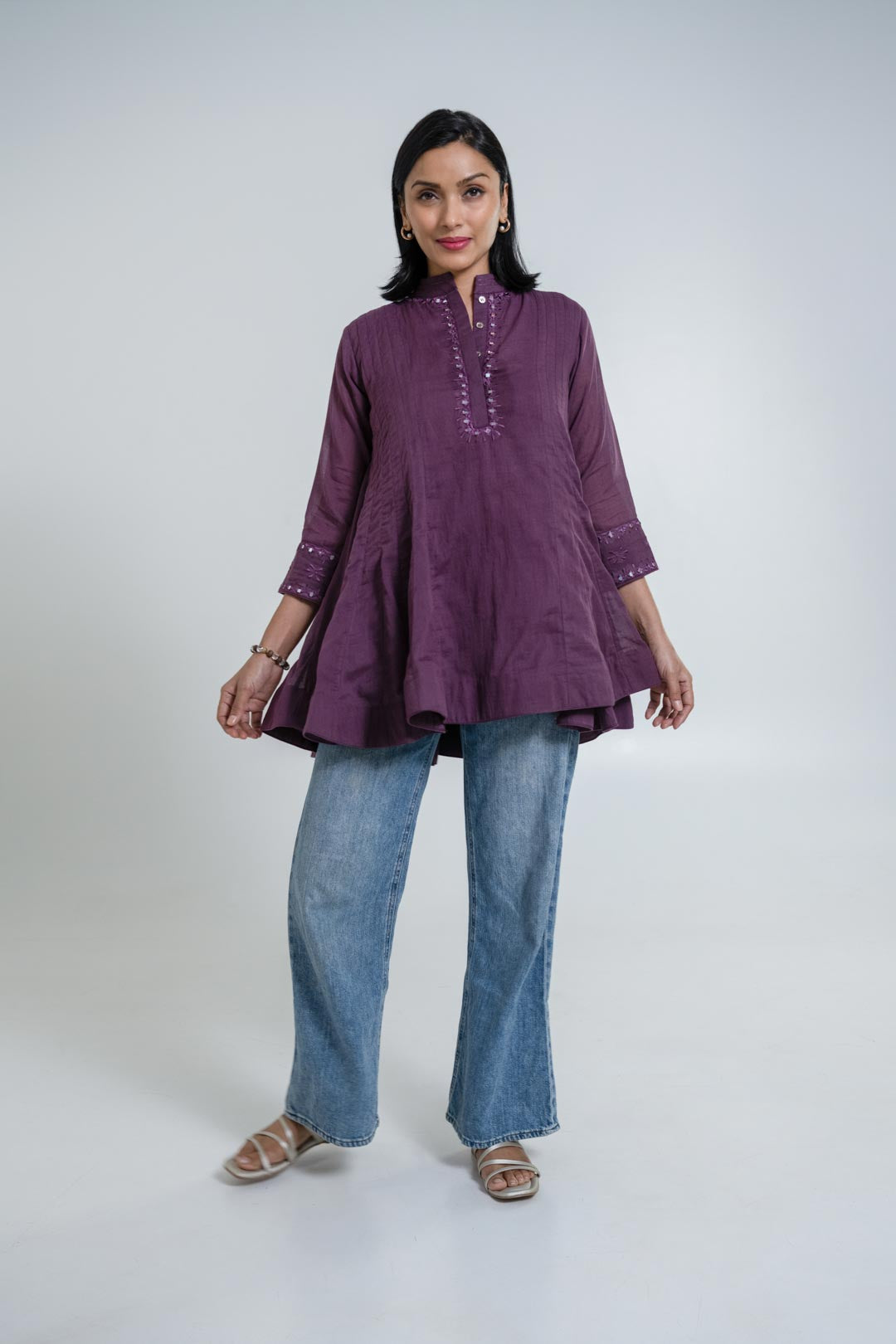 The Ava Tunic - Purple