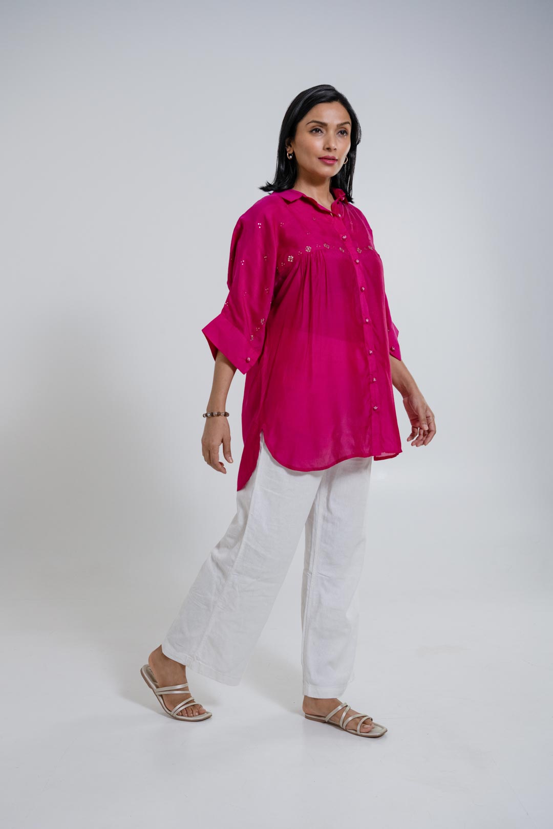 Samdipth Mokiesh Shirt - Pink